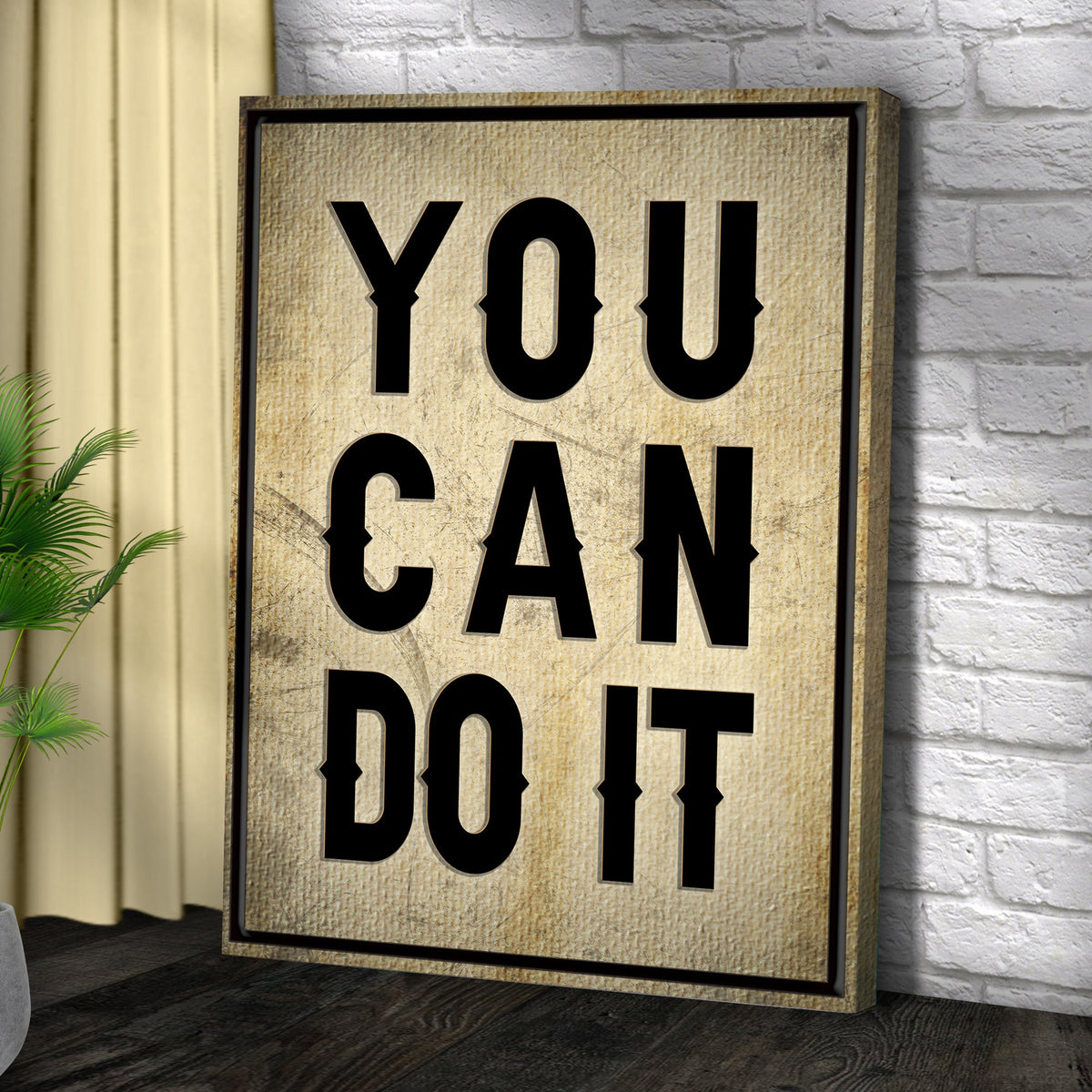 You Can Do It Sign II by Tailored Canvases
