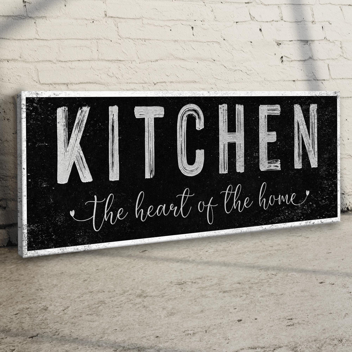 Kitchen Is The Heart Of The Home Sign III by Tailored Canvases