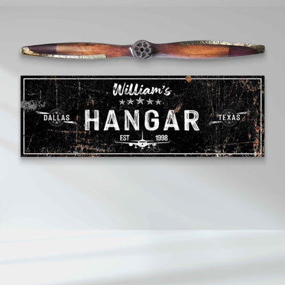 Hangar Sign II by Tailored Canvases