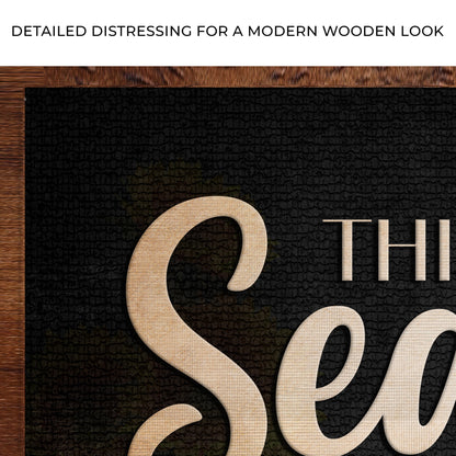 This Kitchen Is Seasoned With Love Sign by Tailored Canvases