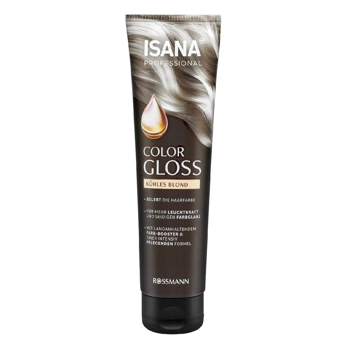 Isana Professional Cool Blonde Hair Mask for Brass Reduction 150ml by Beauty Care Bag
