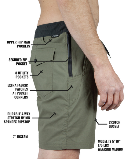 Thunderbird Short - Rye Green by Off The Grid Surplus