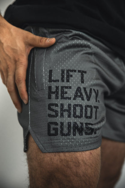 Men's Mesh Lifestyle Shorts | 5.5"- LHSG OD Green by Tango Charlie Apparel