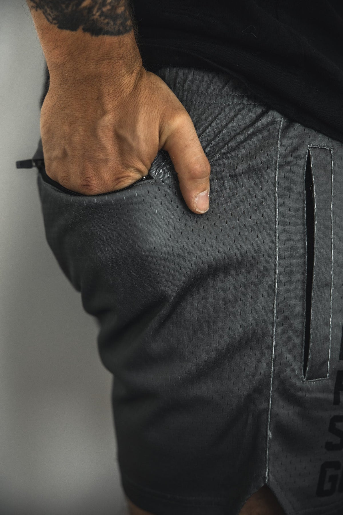 Men's Mesh Lifestyle Shorts | 5.5"- LHSG OD Green by Tango Charlie Apparel