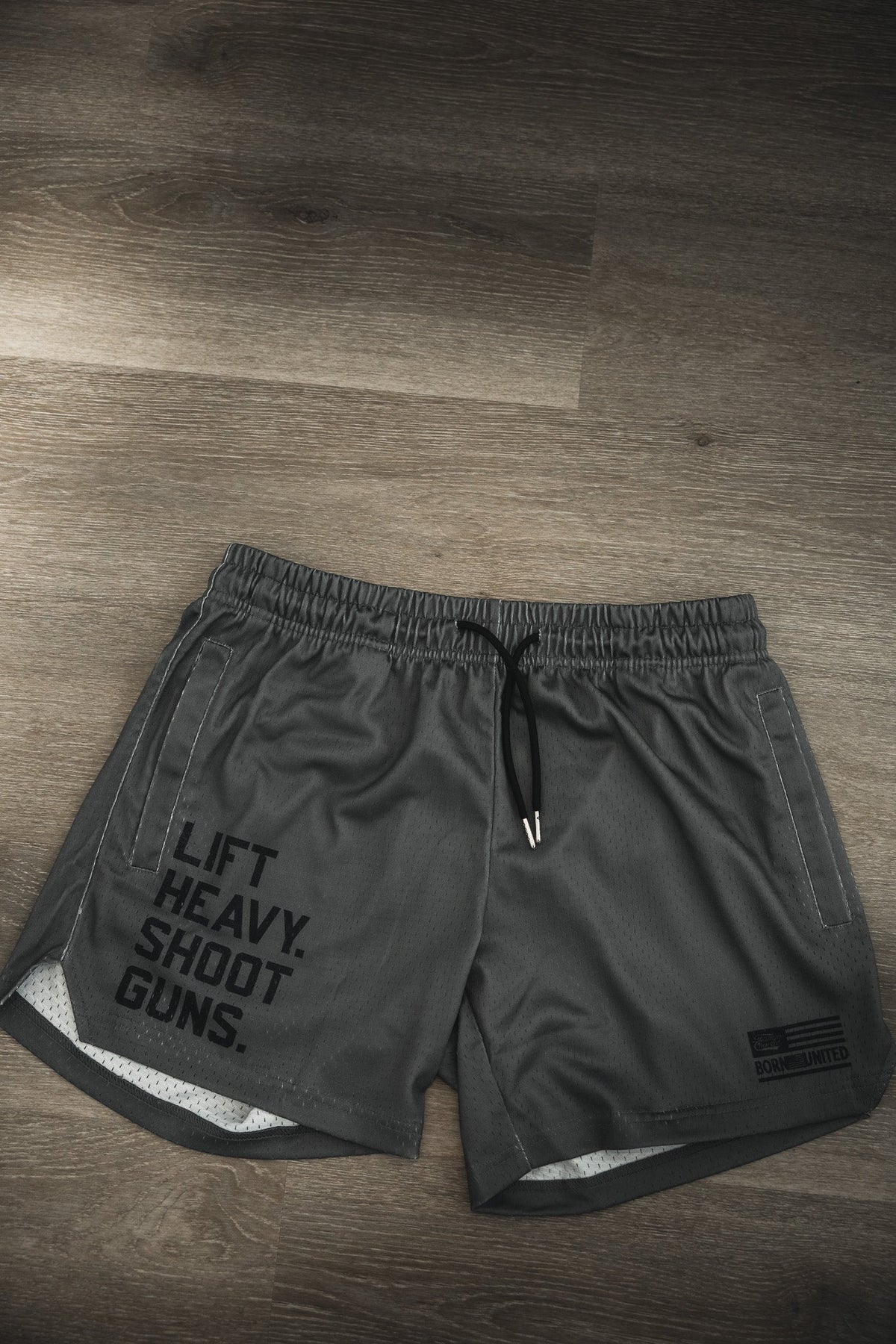Men's Mesh Lifestyle Shorts | 5.5"- LHSG OD Green by Tango Charlie Apparel