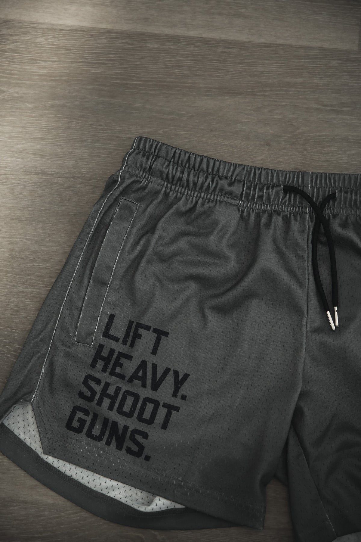 Men's Mesh Lifestyle Shorts | 5.5"- LHSG OD Green by Tango Charlie Apparel