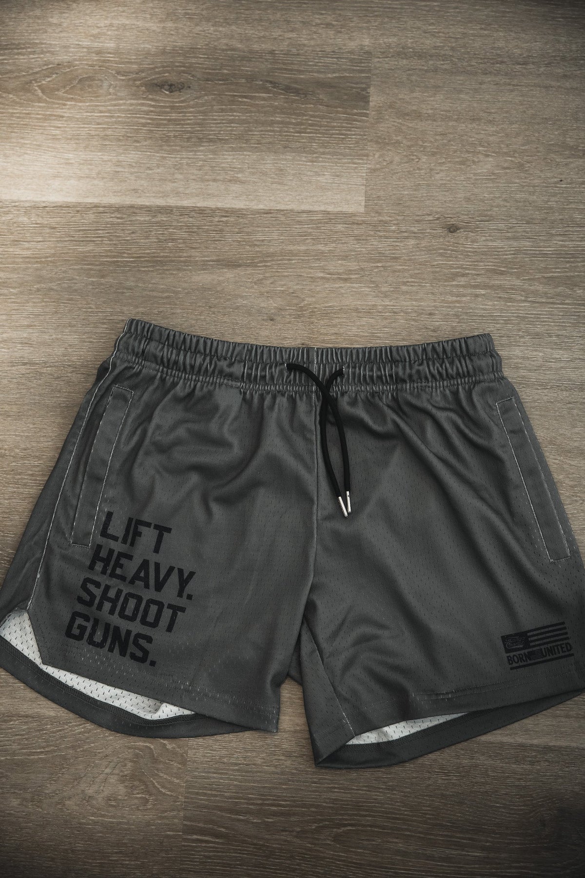 Men's Mesh Lifestyle Shorts | 5.5"- LHSG OD Green by Tango Charlie Apparel