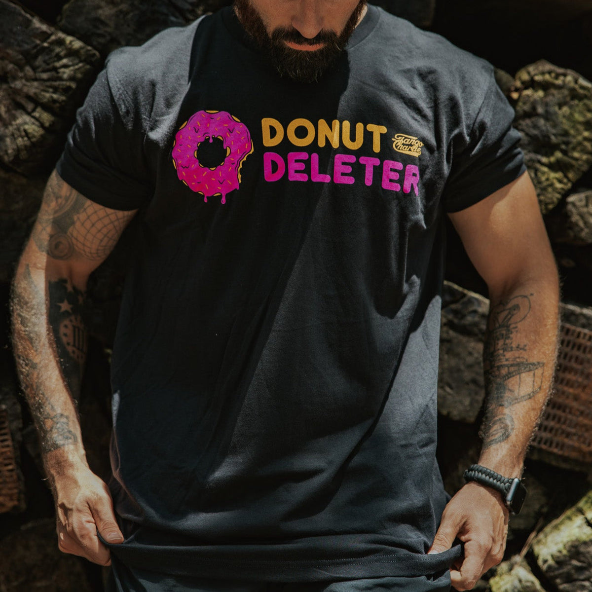 Donut Deleter - Tee by Tango Charlie Apparel