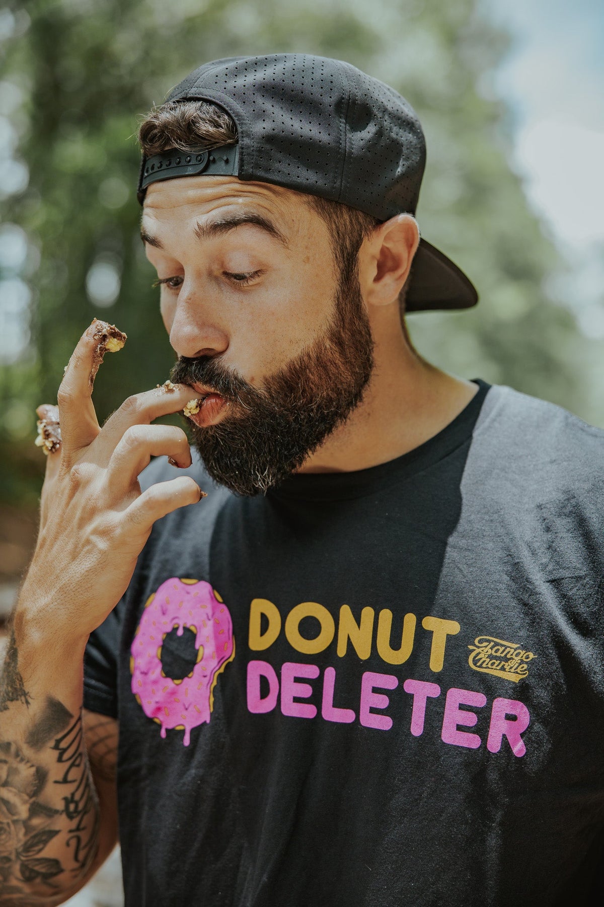 Donut Deleter - Tee by Tango Charlie Apparel