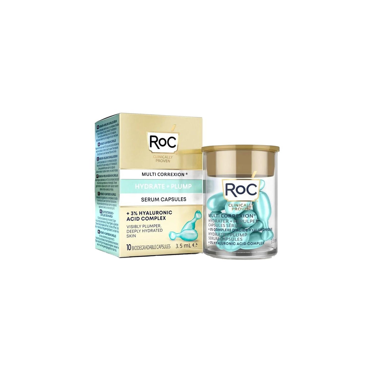 RoC Moisture and Vitality capsule serum, 10 capsules