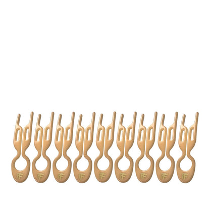 Fiona Franchimon No. 1 Hairpin Caramel Damage-Free Hold 9 Pcs by Beauty Care Bag