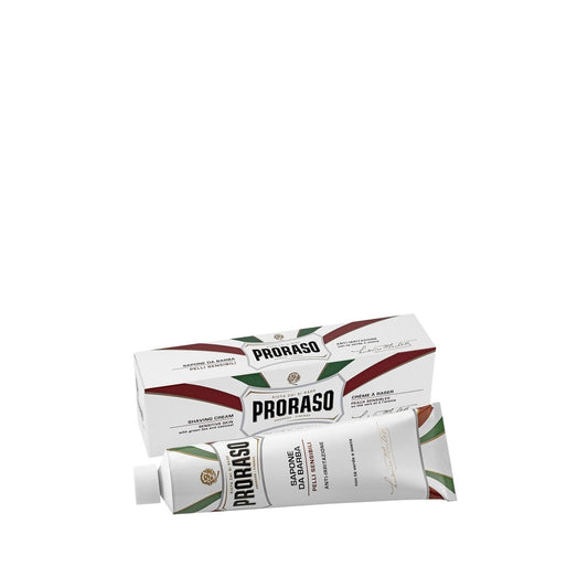 Proraso Green Tea & Oat Extract Shaving Cream for Sensitive Skin - 150ml by Beauty Care Bag