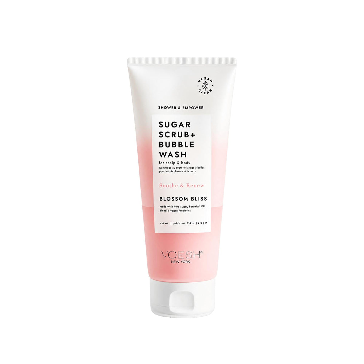 Voesh New York Foaming Sugar Scalp & Body Scrub 210g by Beauty Care Bag