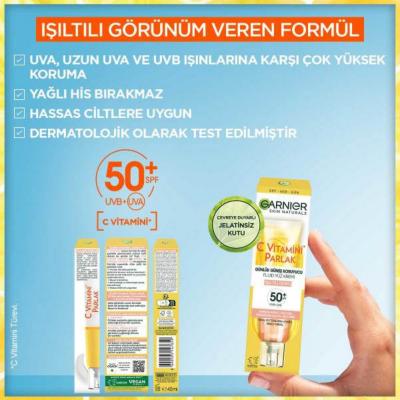 Garnier Vitamin C glow sunscreen, 40 ml – view 8
