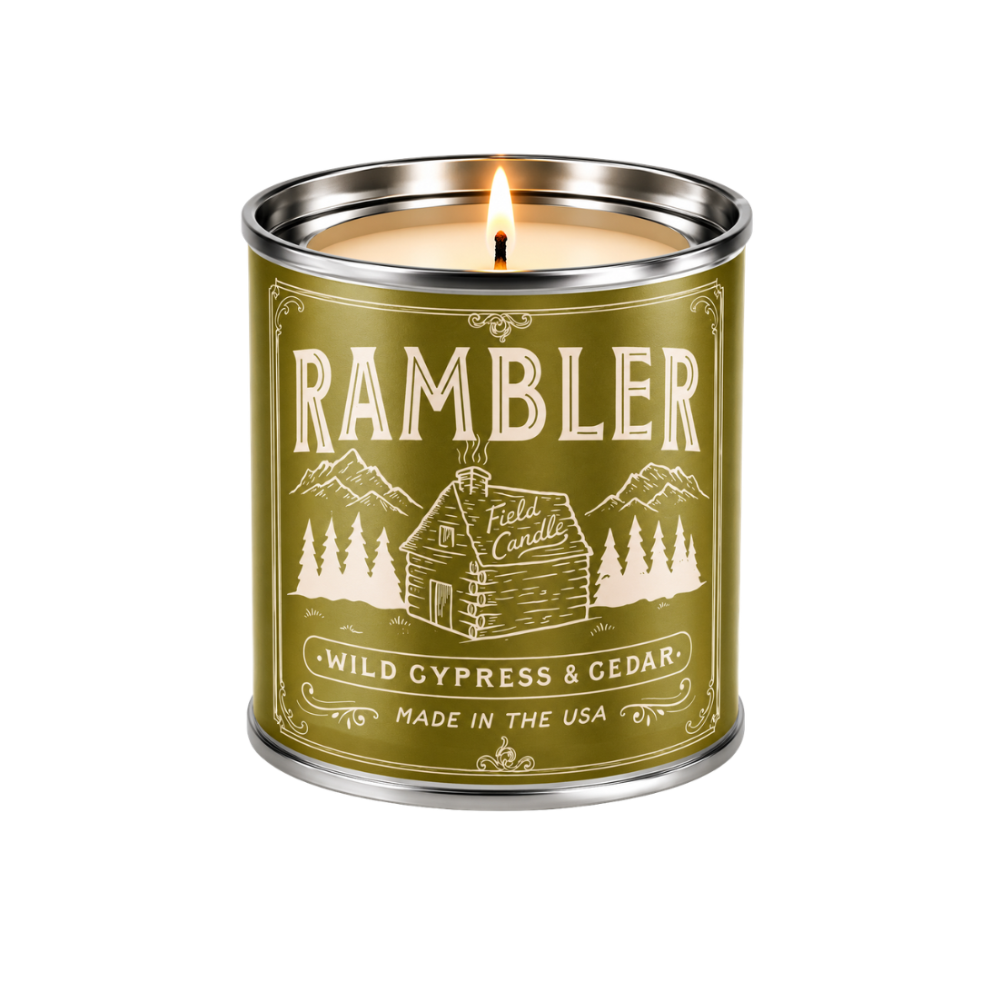 Rambler Field Candle by Good & Well Supply Co.