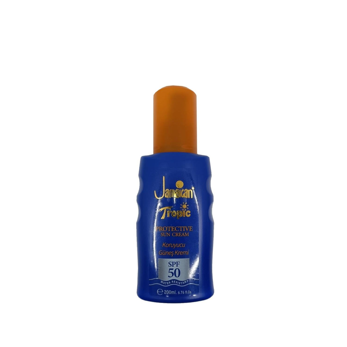 Jamaican Tropic Sunscreen Lotion SPF50 200ml - Protective Sun Cream for Outdoor Enthusiasts by Beauty Care Bag