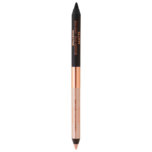 Matte & Metallic Double Ended Eyeliner by Eye Color Magic - Long-Wear Waterproof Eye Makeup for Blue, Brown, Green, Hazel Eyes by Beauty Care Bag