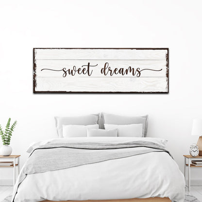 Sweet Dreams Sign III by Tailored Canvases