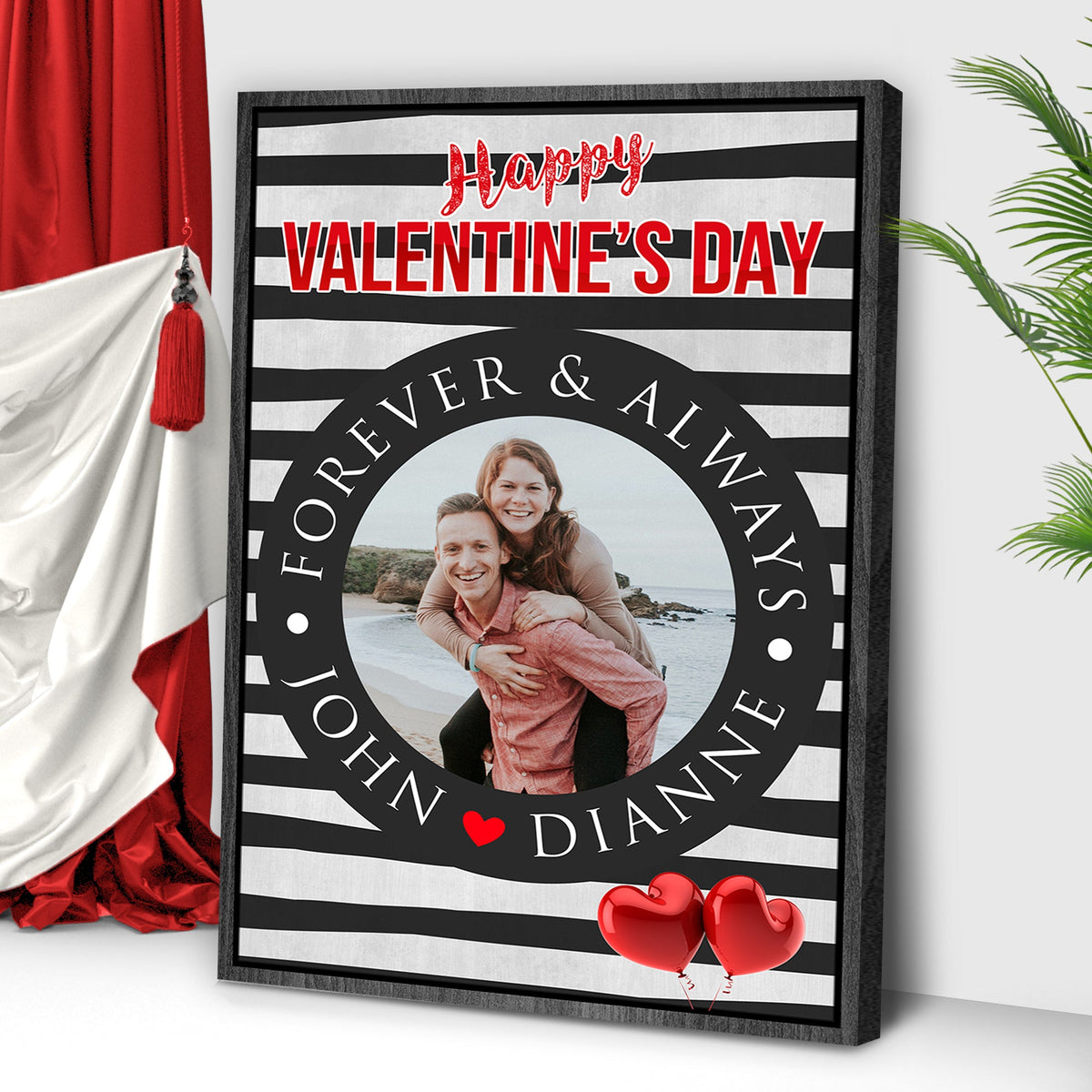 Forever And Always Modern Sign by Tailored Canvases