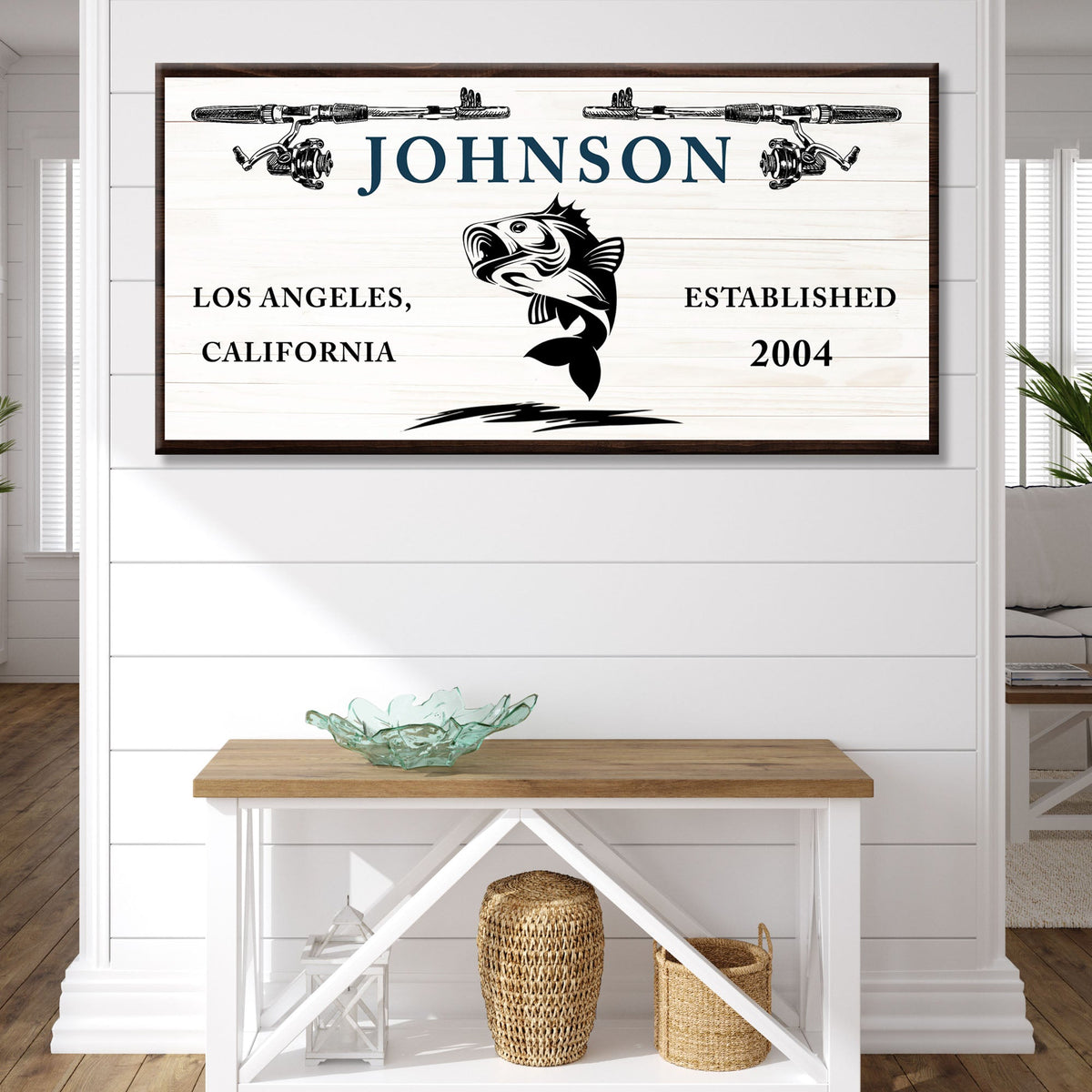 Catching Fish Sign by Tailored Canvases