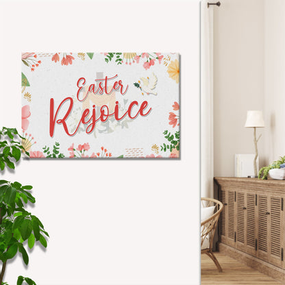 Easter Rejoice Sign by Tailored Canvases