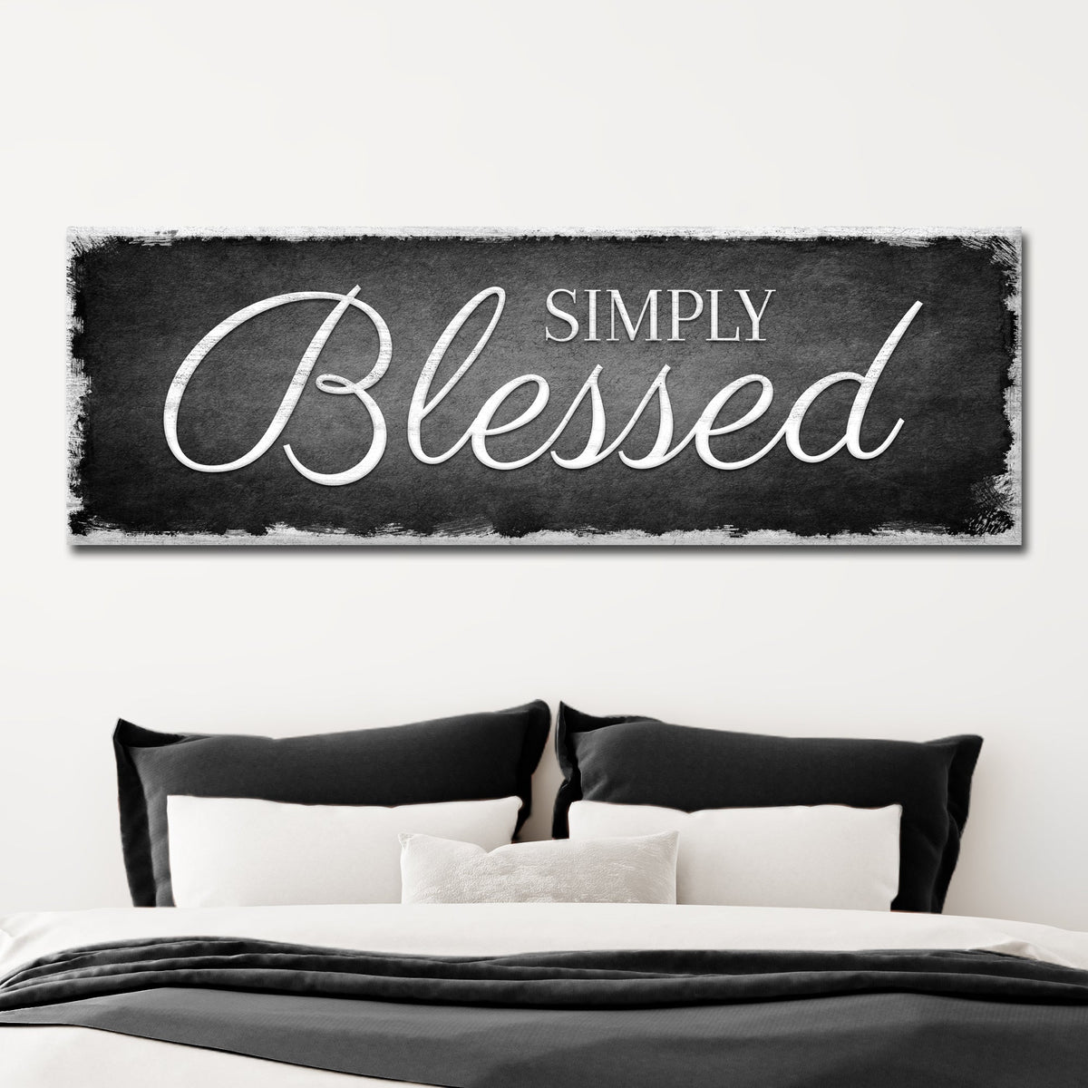 Simply Blessed Sign by Tailored Canvases