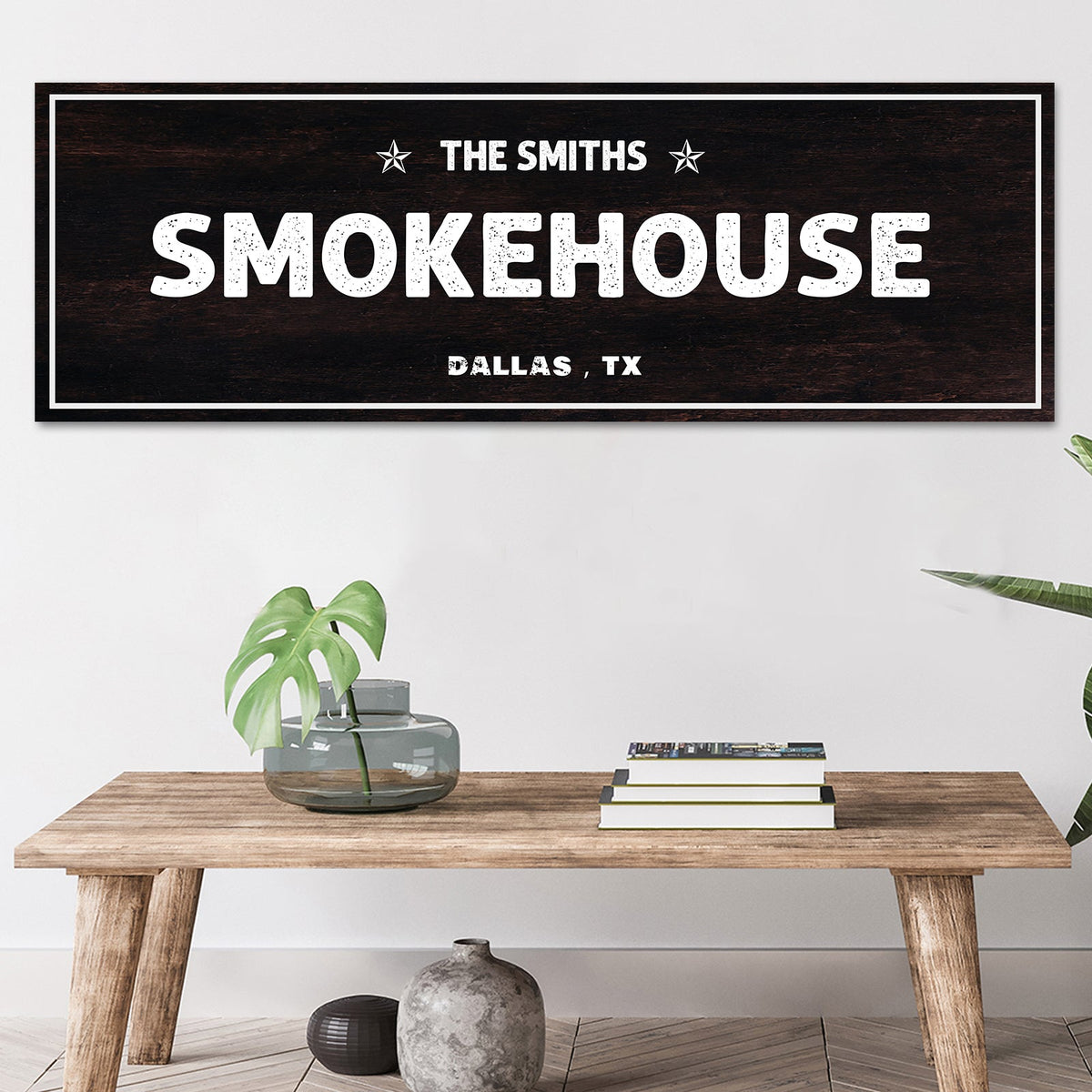 Smokehouse Sign by Tailored Canvases
