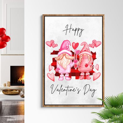 Valentine's Gnomes Sign by Tailored Canvases