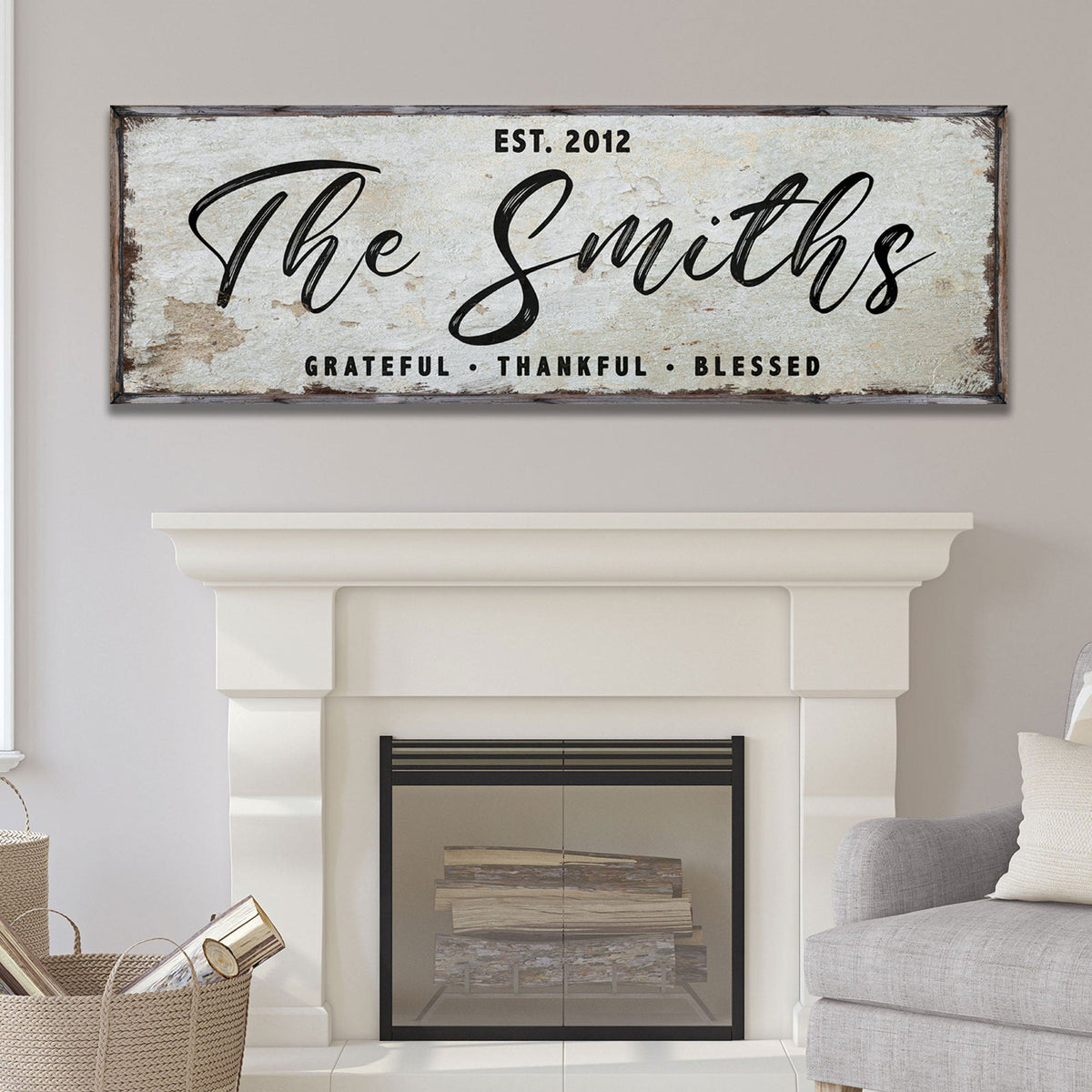 Thanksgiving Family Sign II by Tailored Canvases