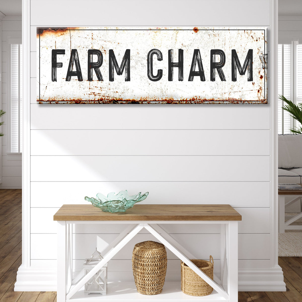 Farm Charm Sign by Tailored Canvases