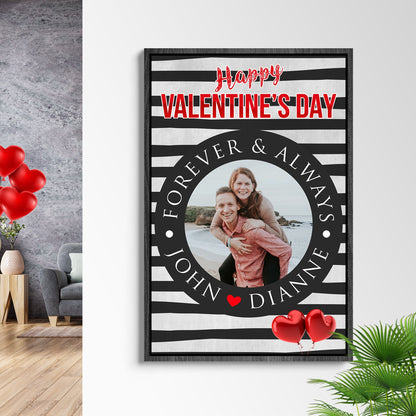 Forever And Always Modern Sign by Tailored Canvases
