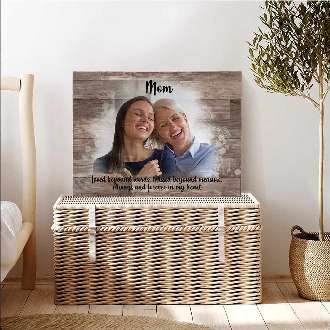 A Mother's Memory Sign by Tailored Canvases