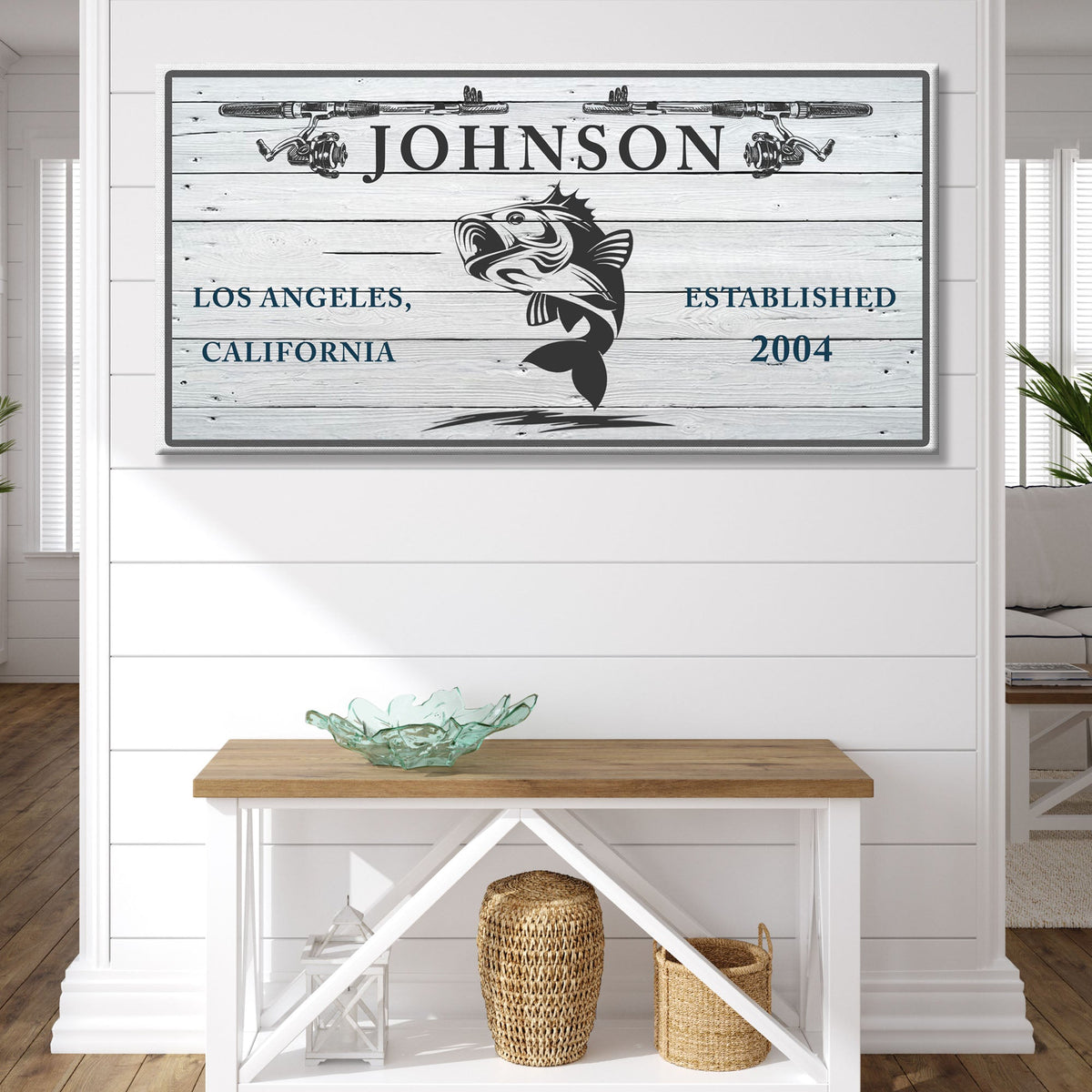 Catching Fish Sign by Tailored Canvases