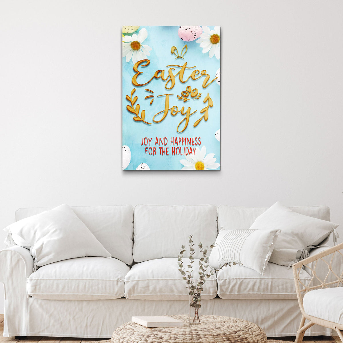 Easter Joy Sign by Tailored Canvases