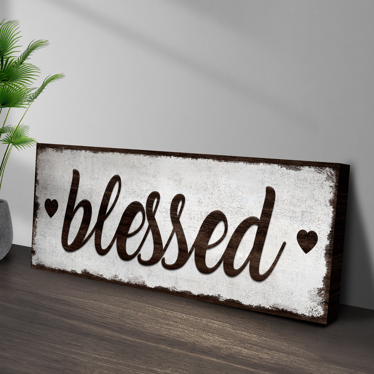 Blessed Sign by Tailored Canvases