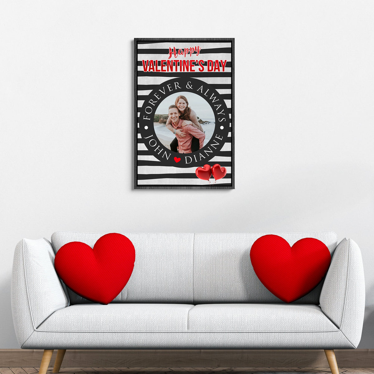 Forever And Always Modern Sign by Tailored Canvases