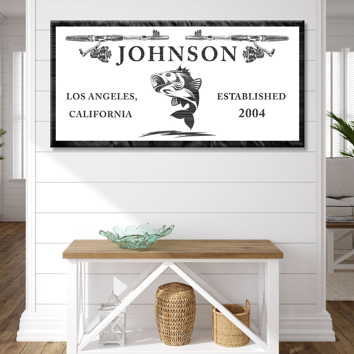 Catching Fish Sign by Tailored Canvases