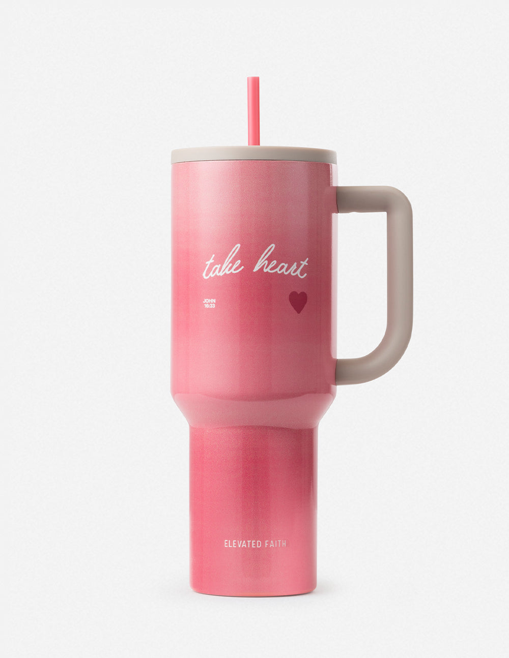 Take Heart 40 oz Ascend Tumbler by Elevated Faith