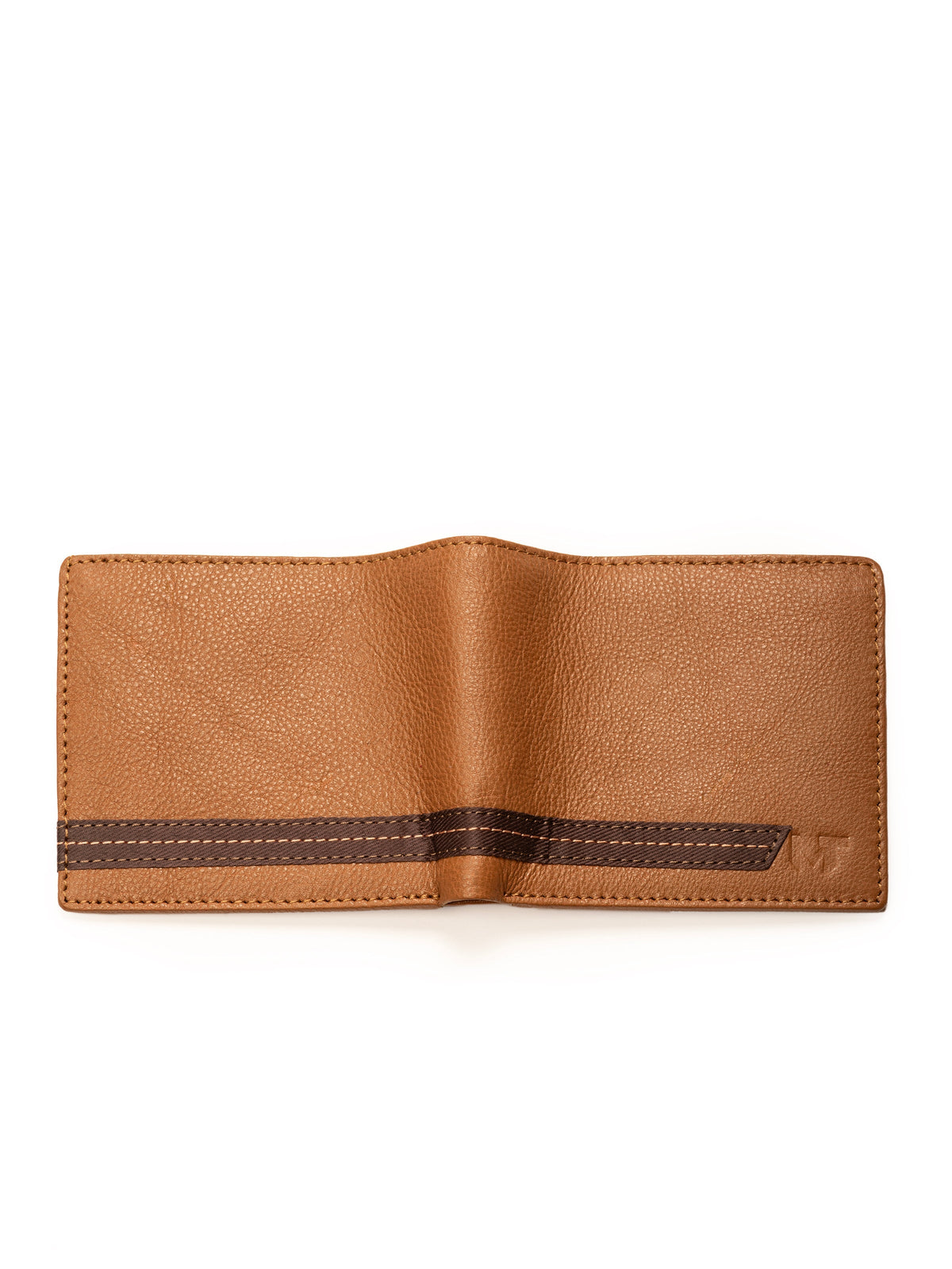 Stripe Brown Men's Wallet by Classy Leather Bags