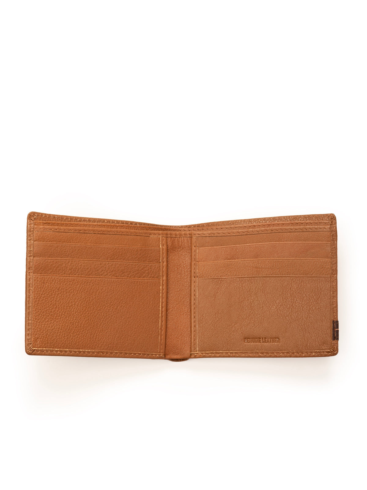Stripe Brown Men's Wallet by Classy Leather Bags