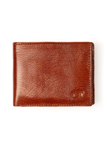 Tan Classic Men's Wallet by Classy Leather Bags