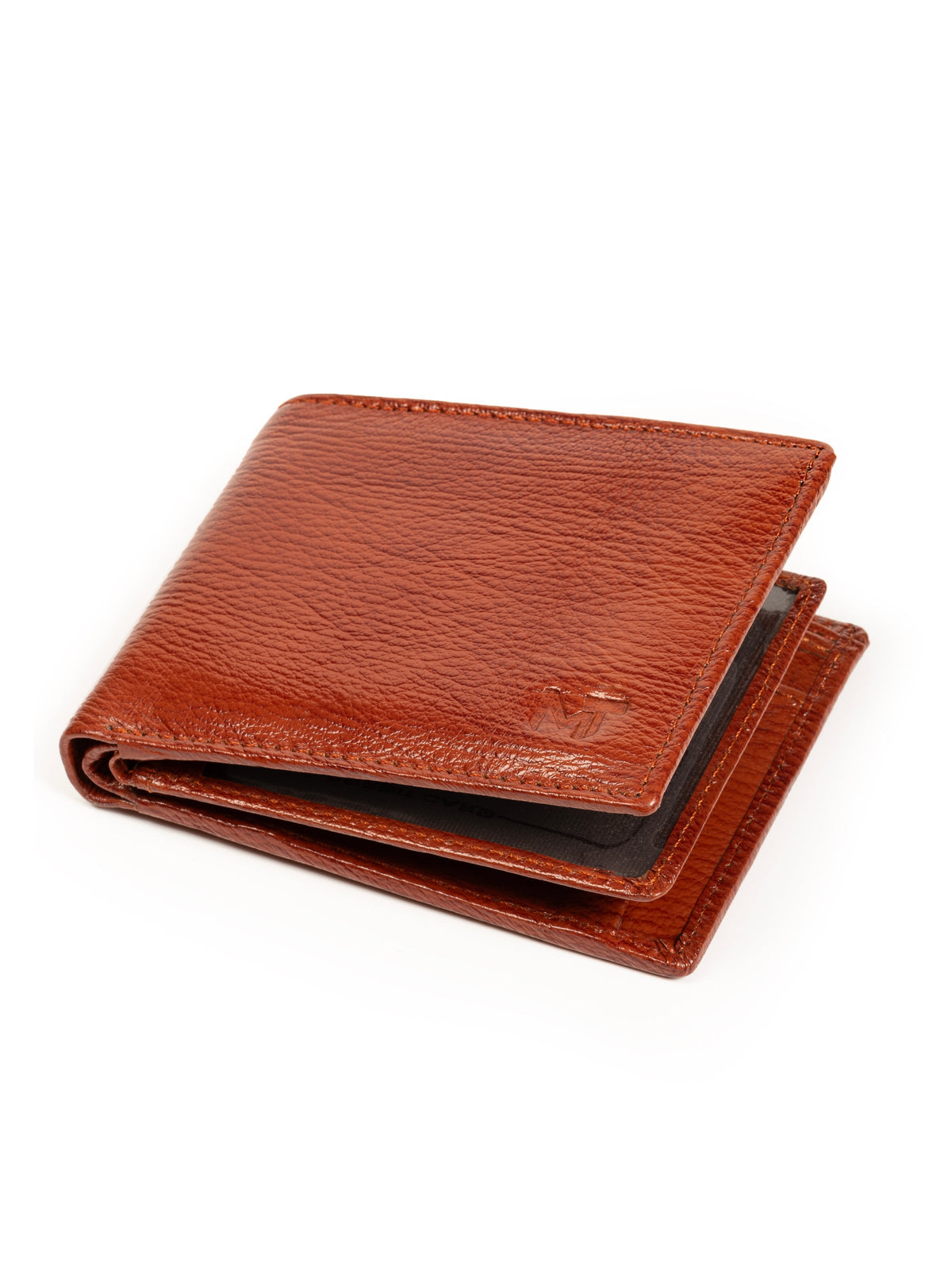 Tan Classic Men's Wallet by Classy Leather Bags