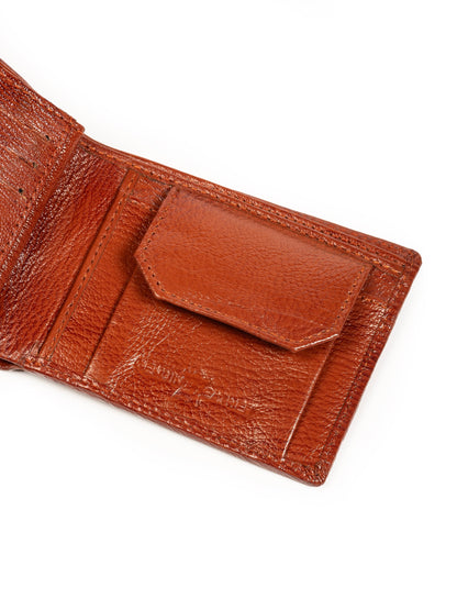 Tan Classic Men's Wallet by Classy Leather Bags
