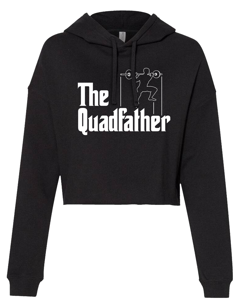 The Quadfather - Crop Hoodie by Tango Charlie Apparel