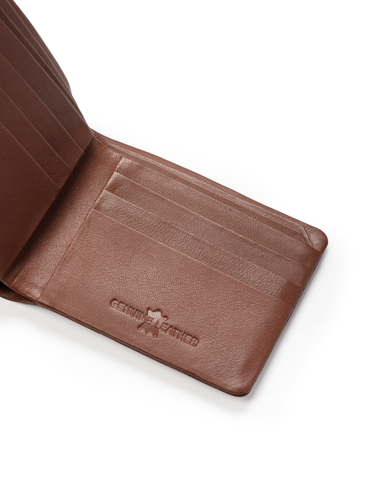 Tan Brown Duke Bifold Wallet by Classy Leather Bags