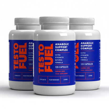 ROAR AMBITION TestoFuel 120 T-Booster Pills - Test Booster for Men - 100% Natural Ingredients - Contributes to Normal Testosterone Levels & Muscle - Vitamin, Fenugreek & Magnesium Booster by Shahmori