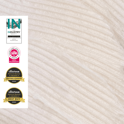 UpCircle lip balm texture and awards image