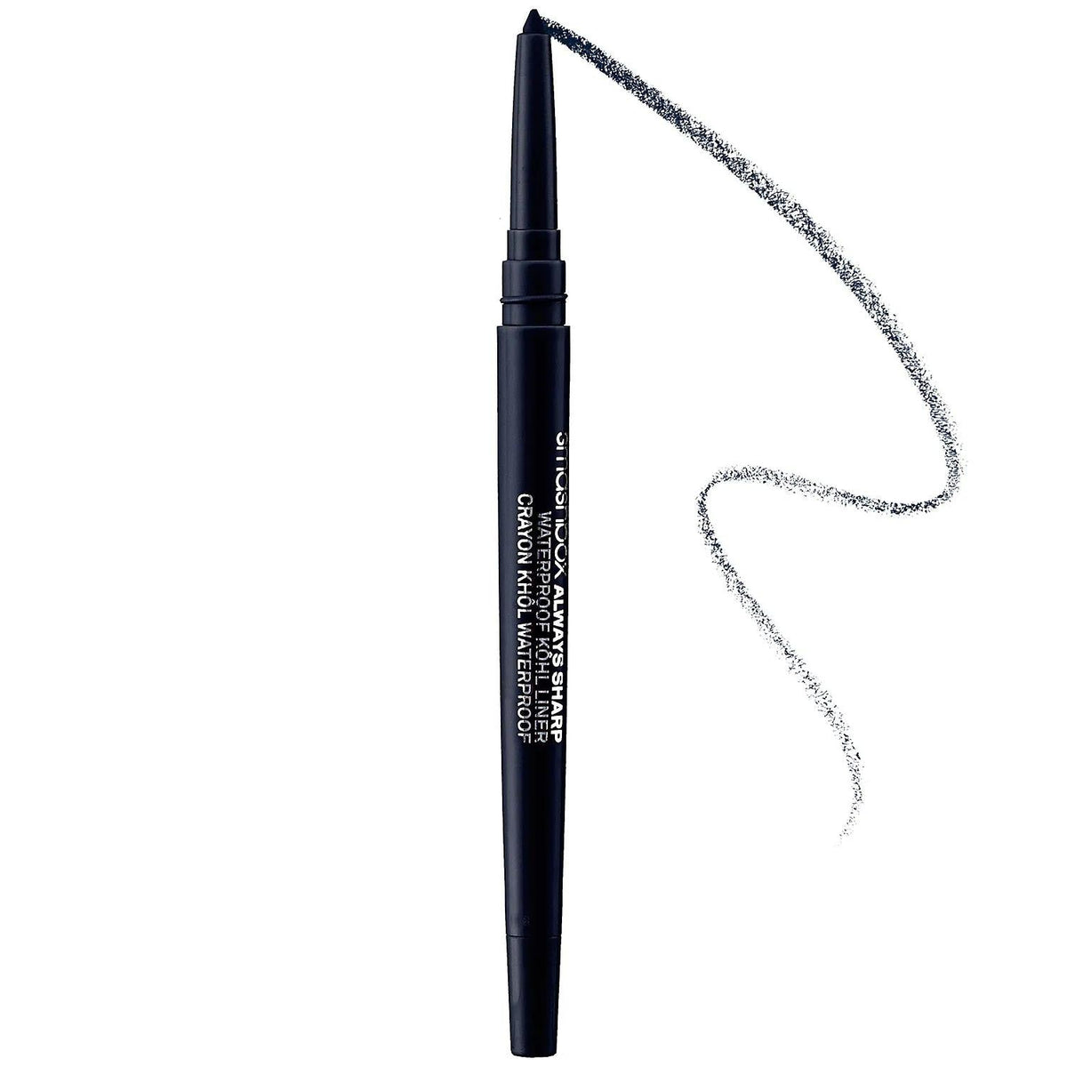 Always Sharp: Longwear Waterproof K™hl Eyeliner Pencil - Self-Sharpening, Cruelty-Free, Vegan, Intense Pigment, Precise Application by Beauty Care Bag
