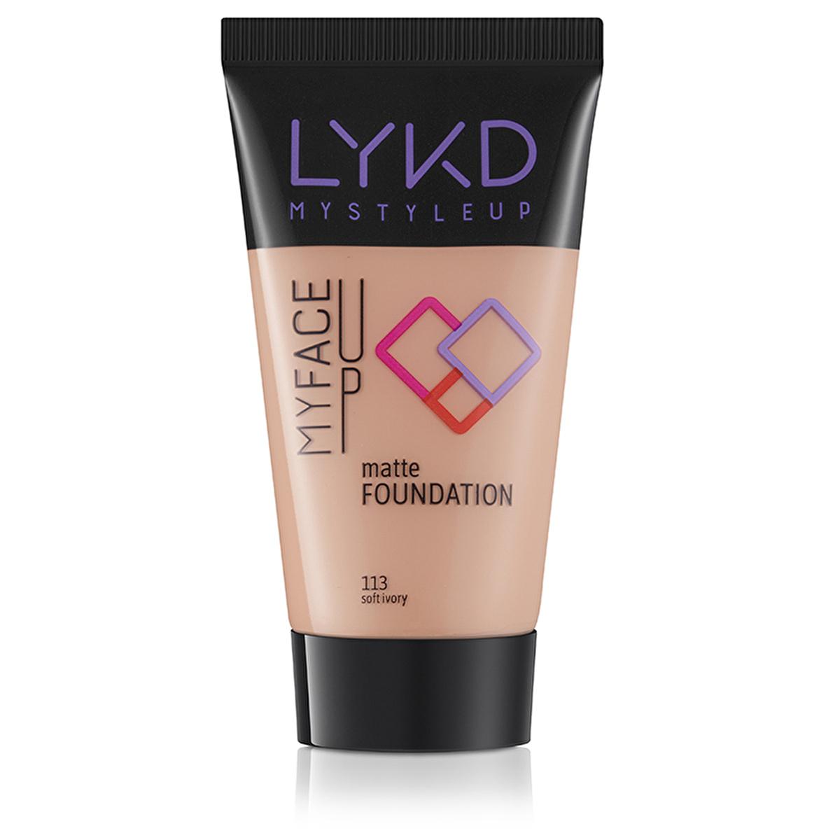 LYKD matte foundation 113 – view 2