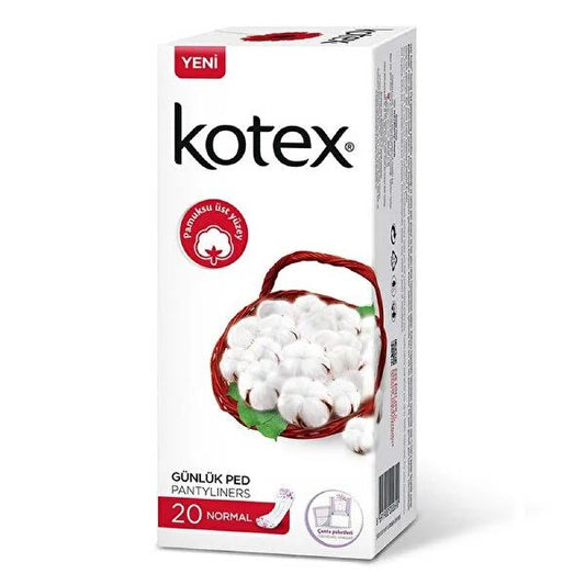 Kotex Anydays: Cotton Panty Liners - Daily Feminine Hygiene Protection, Soft & Comfortable - 20 Count by Beauty Care Bag